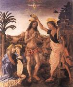 Andrea del Verrocchio The Baptism of Christ china oil painting reproduction